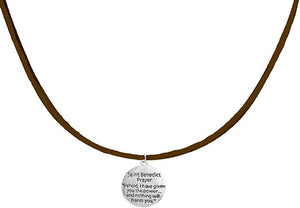 Saint Benedict Protective Charm, and Prayer, Protect Me from Harm, from Evil, from The Devil. Nickle, Lead Cadmium Free