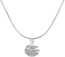 Saint Benedict Protective Charm, and Prayer, Protect Me from Harm, from Evil, from The Devil. Nickle, Lead Cadmium Free
