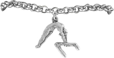 Gymnastic Charm Bracelet Hypoallergenic, Safe-Nickel, Lead & Cadmium Free!2015