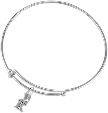 Sigma Kappa, Authorized Sorority Jewelry Manufacturer, Adjustable thin Miracle Wire Bracelet, Hypoallergenic, Safe-No Nickel, No Lead, And No Poisonous Cadmium