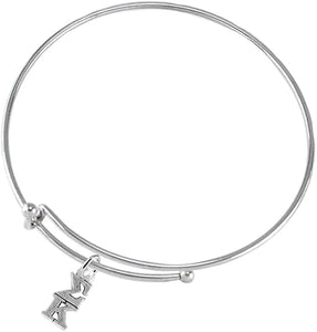 Sigma Kappa, Authorized Sorority Jewelry Manufacturer, Adjustable thin Miracle Wire Bracelet, Hypoallergenic, Safe-No Nickel, No Lead, And No Poisonous Cadmium