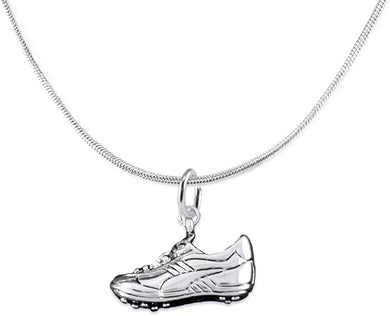 The, Soccer Shoe Jewelry Adjustable Necklace Hypoallergenic, Safe-Nickel, Lead Free