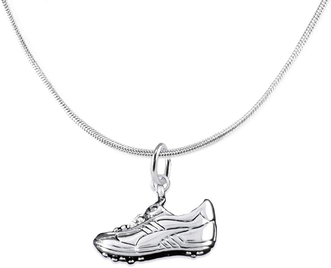 The, Soccer Shoe Jewelry Adjustable Necklace Hypoallergenic, Safe-Nickel, Lead Free