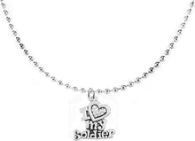 Army, I Love My Soldier, Adjustable Necklace Hypoallergenic, Safe-Nickel, Lead, Cadmium Free