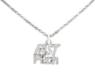 Fast Pitch Hypoallergenic Adjustable Necklace Nickle, Lead, and Cadmium Free