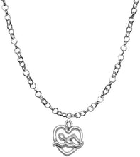 I Love Swimming, Add-A-Charm Adjustable Necklace, Hypoallergenic, Safe-Nickel Free, No Poisonous Lead Or Cadmium