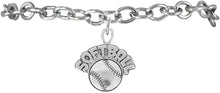 Softball Bracelet, US Softball Bracelet, Softball, Softball Bracelet, Softball Moms Bracelet, Softball Jewelry, US United States Softball Team Bracelet, Hypoallergenic.