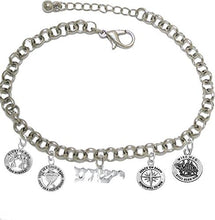 Yeshua, (Jesus in Hebrew) Named by an Angel of GOD. Christmas Bracelet, Hypoallergenic, Safe-Nickel, Lead, Cadmium Free, Adjustable