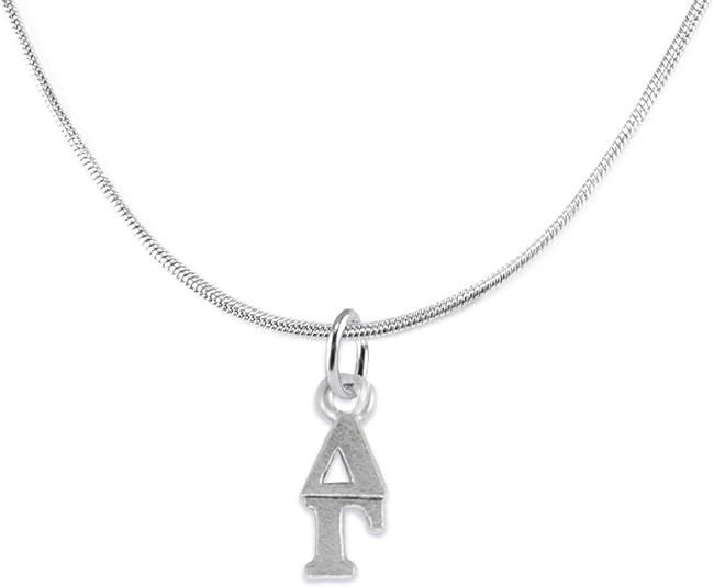 Delta Gamma - Licensed Sorority Jewelry Manufacturer, Hypoallergenic Safe Lavalier Necklace