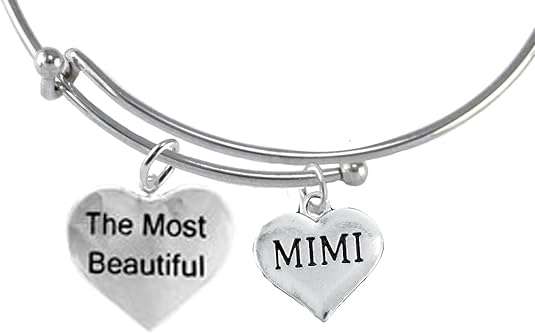 The Most Beautiful Mimi, Adjustable, Hypoallergenic, Safe-Nickel, Lead, Cadmium Free