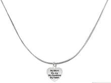 Message Jewelry, My Mom, My Joy, My Sunshine, My Heart, Adjustable Necklace, Hypoallergenic, Safe-Nickel, Lead, Free