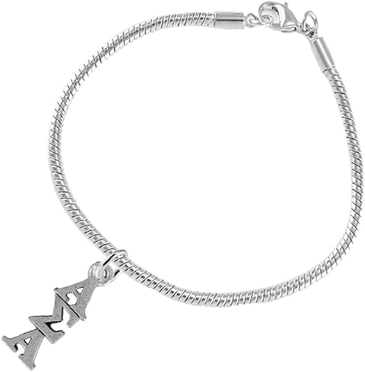 Alpha Sigma Alpha Hypoallergenic Safe Bracelet Nickel, Lead, Cadmium Free