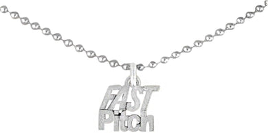 Fast Pitch Hypoallergenic Adjustable Necklace Nickle, Lead, and Cadmium Free