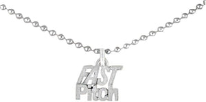 Fast Pitch Hypoallergenic Adjustable Necklace Nickle, Lead, and Cadmium Free
