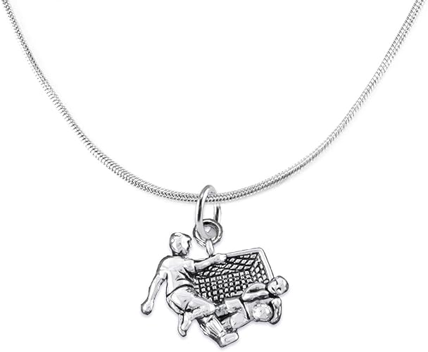 The, Soccer Goalie Jewelry Adjustable Necklace Hypoallergenic, Safe-Nickel, Lead Free