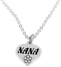 Nana Charm Necklace Adjustable, Hypoallergenic, Safe-Nickel, Lead & Cadmium Free!