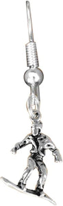 Snowboarder Hypoallergenic Earring, Safe-Nickel, Lead & Cadmium Free!
