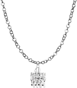 Color Guard, Hypoallergenic Adjustable Necklace, Safe-Nickel, Lead and Cadmium Free