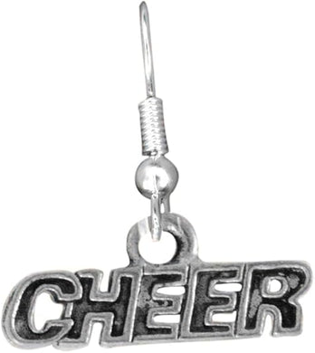 Cheer Fishhook Earring Safe-Hypoallergenic, Nickel, Lead and Cadmium Free