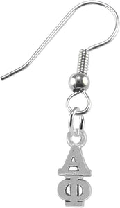 Alpha Phi Earrings, Safe- Hypoallergenic Nickel, Lead Free Licensed Sorority Jewelry Manufacturer