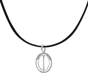 Band Clairinet Player Hypoallergenic Adjustable Necklace, Safe-Nickel, Lead Free