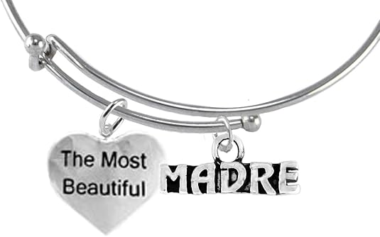 The Most Beautiful Madre, Adjustable, Hypoallergenic, Safe-Nickel, Lead, Cadmium Free