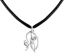 Rhythmic Gymnastics Ribbons, Necklace, Adjustable, Hypoallergenic, Nickel, Lead & Cadmium Free!