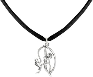Rhythmic Gymnastics Ribbons, Necklace, Adjustable, Hypoallergenic, Nickel, Lead & Cadmium Free!