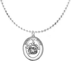 Band Mom, Hypoallergenic Adjustable Necklace, Safe-Nickel, Lead and Cadmium Free