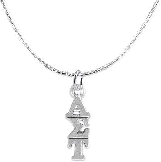 Alpha Sigma Tau-Licensed Sorority Jewelry Manufacturer, Hypoallergenic Safe Necklace