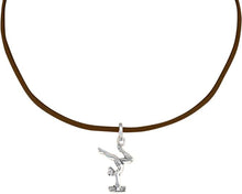 Gymnast On Balance Beam Necklace, Adjustable, Hypoallergenic, Nickel, Lead & Cadmium Free!