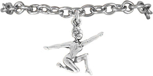 Gymnastic Charm Bracelet Hypoallergenic, Safe, Nickel, Lead & Cadmium Free!