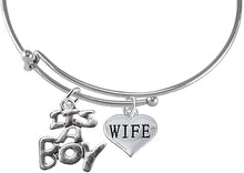 Wife, Its A Boy Adjustable Bracelet, Hypoallergenic, Will NOT Irritate Anyone with Sensitive Skin, Safe, Nickel, Lead & Cadmium Free.