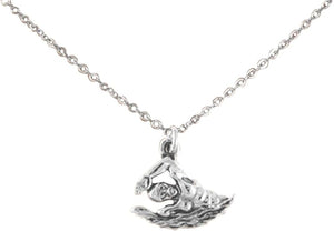 Male Swimmer Necklace Adjustable Hypoallergenic, Safe-Nickel, Lead & Cadmium Free!