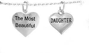 Children's, The Most Beautiful Daughter, Adjustable, Hypoallergenic, Safe-Nickel, Lead, Cadmium Free