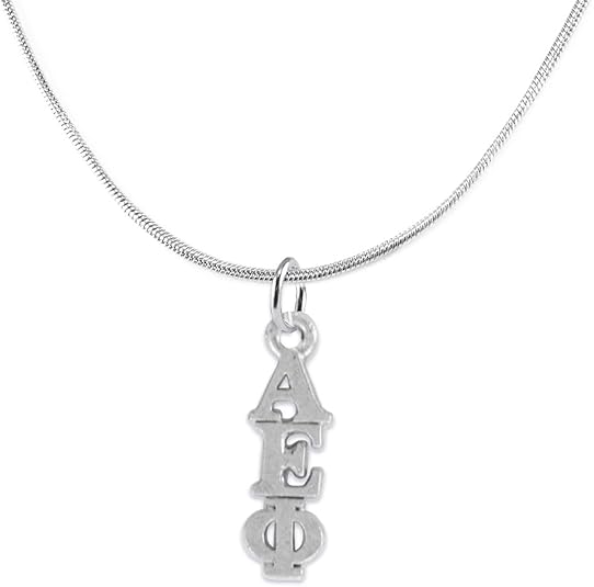 Alpha Epsilon Phi-Licensed Sorority Jewelry Manufacturer, Hypoallergenic Safe Necklace