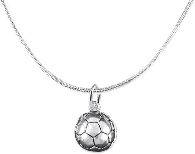 The, Soccer Jewelry Adjustable Necklace Hypoallergenic Earring, Safe-Nickel, Lead Free