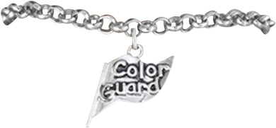 Color Guard Flag, Adjustable, Safe-Hypoallergenic, Nickel, Lead & Cadmium Free!