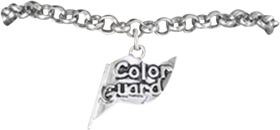 Color Guard Flag, Adjustable, Safe-Hypoallergenic, Nickel, Lead & Cadmium Free!