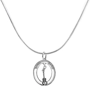 Electric Bass Guitar, Hypoallergenic Adjustable Necklace, Safe-Nickel, Lead And Cadmium Free