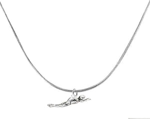 Swimming Necklace Adjustable Hypoallergenic, Safe-Nickel, Lead & Cadmium Free!