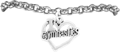 Gymnastic Charm Bracelet Hypoallergenic, Safe-Nickel, Lead & Cadmium Free! ©