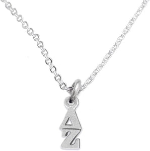 Delta Zeta - Licensed Sorority Jewelry Manufacturer, Hypoallergenic Safe Lavaliere Necklace, No Nickel, No Lead, And No Poisonous Cadmium