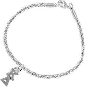 Kappa Delta - Licensed Sorority Jewelry Manufacturer, Hypoallergenic Safe Adjustable Bracelet, No Nickel, No Lead, And No Poisonous Cadmium