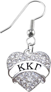 Kappa Kappa Gamma Licensed Sorority Earring-Licensed Sorority Jewelry Manufacturer