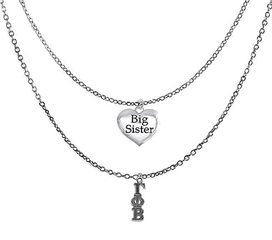 Gamma Phi Beta Silvertone Double Chain Fashion Necklace, Adjustable From 18 Inches To 21 Inches. What A Great Gift For Yourself, Or A Big Sister. Hypoallergenic, Licensed Sorority Jewelry ©2024