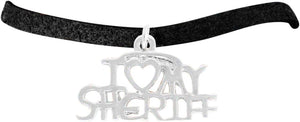 Sheriff I Love My Sheriff Hypoallergenic Adjustable Bracelet Nickle, Lead Free