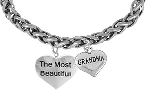The Most Beautiful Grandma, Hypoallergenic, Safe-Nickel, Lead, Cadmium Free