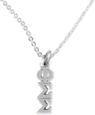Phi Sigma Sigma, Licensed Sorority Jewelry Manufacturer, Adjustable, Lavaliere/Necklace, Hypoallergenic Safe-No Nickel, No Lead, And No Poisonous Cadmium