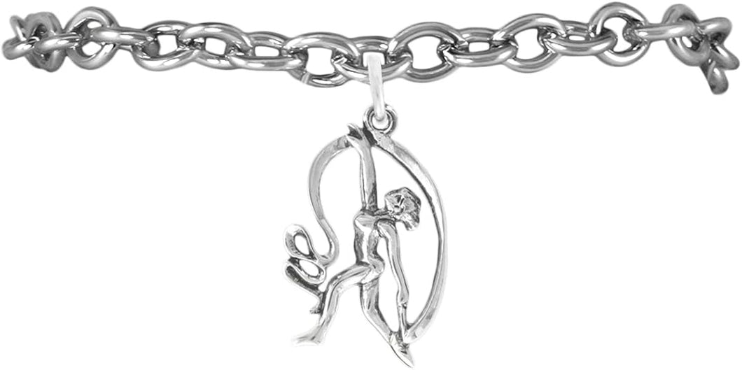 Gymnastic Charm Bracelet Hypoallergenic, Safe, Nickel, Lead & Cadmium Free!